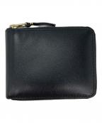 COMME des GARCONSコムデギャルソン）の古着「ラウンドジップウォレット」｜ブラック