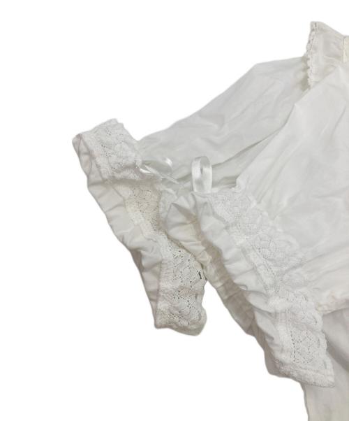 BABY,THE STARS SHINE BRIGHT（ベイビーザスターズシャインブライト）BABY,THE STARS SHINE BRIGHT (ベイビーザスターズシャインブライト) ビックカラーブラウス ホワイト サイズ:記載無の古着・服飾アイテム