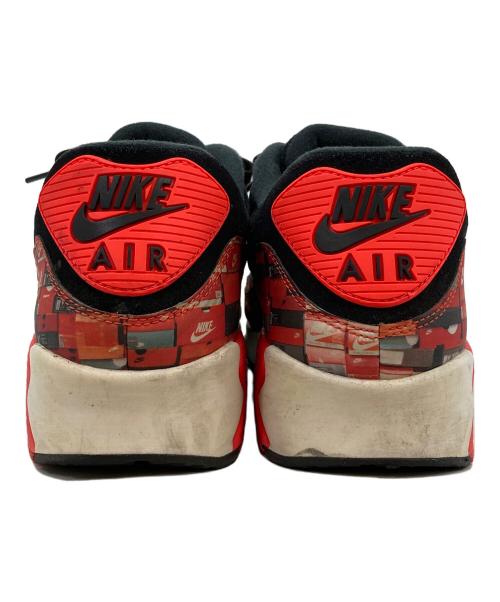 NIKE（ナイキ）NIKE (ナイキ) atmos (アトモス) アトモス×ナイキ エアマックス90 レッド サイズ:28.5の古着・服飾アイテム