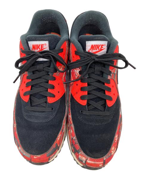 NIKE（ナイキ）NIKE (ナイキ) atmos (アトモス) アトモス×ナイキ エアマックス90 レッド サイズ:28.5の古着・服飾アイテム