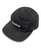 SUPREMEシュプリーム）の古着「WASHED CHINO TWILL CAMP CAP」｜ブラック