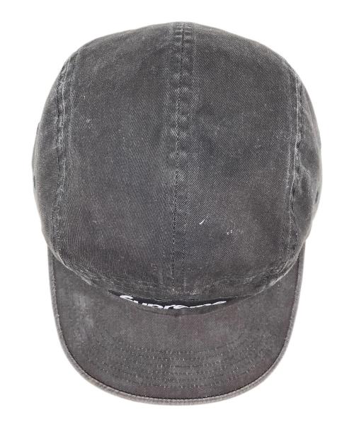 SUPREME（シュプリーム）Supreme (シュプリーム) WASHED CHINO TWILL CAMP CAP ブラックの古着・服飾アイテム