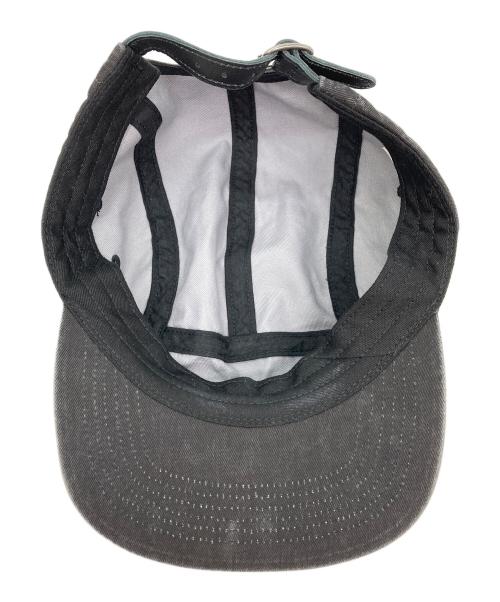 SUPREME（シュプリーム）Supreme (シュプリーム) WASHED CHINO TWILL CAMP CAP ブラックの古着・服飾アイテム