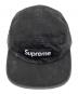 Supreme (シュプリーム) WASHED CHINO TWILL CAMP CAP ブラック：11000円
