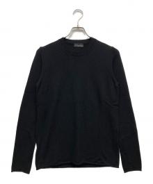 ROBERTO COLLINA（ロベルトコリーナ）の古着「コットンニット」｜ブラック