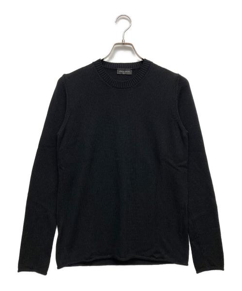 ROBERTO COLLINA（ロベルトコリーナ）ROBERTO COLLINA (ロベルトコリーナ) コットンニット ブラック サイズ:44の古着・服飾アイテム