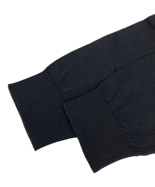 JOHN SMEDLEY（ジョンスメドレー）JOHN SMEDLEY (ジョンスメドレー) クルーネックニット ブラック サイズ:Sの古着・服飾アイテム
