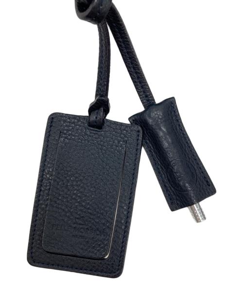 PELLE MORBIDA（ペッレモルビダ）PELLE MORBIDA (ペッレモルビダ) 縦型ショルダーバッグ ネイビーの古着・服飾アイテム