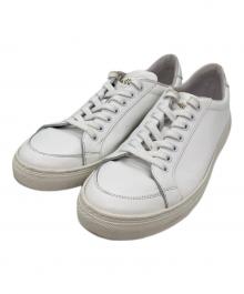 Pantofola d'Oro（パントフォラ ドーロ）の古着「ローカットスニーカー」｜ホワイト