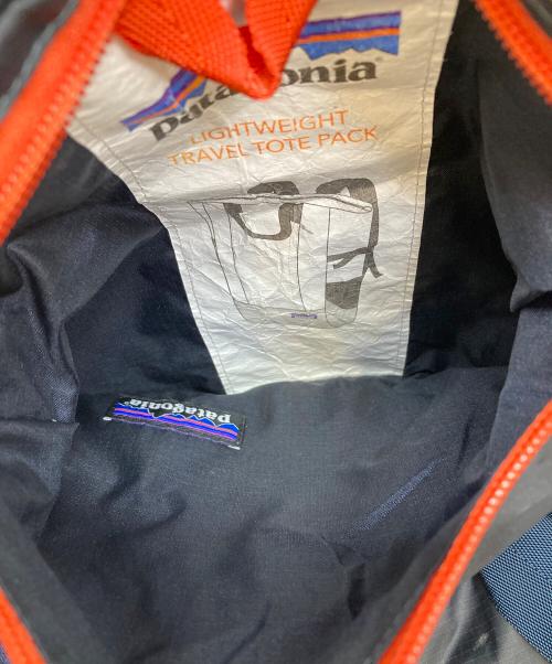 Patagonia（パタゴニア）Patagonia (パタゴニア) LIGHTWEIGHT TRAVEL TOTE PACK ネイビーの古着・服飾アイテム