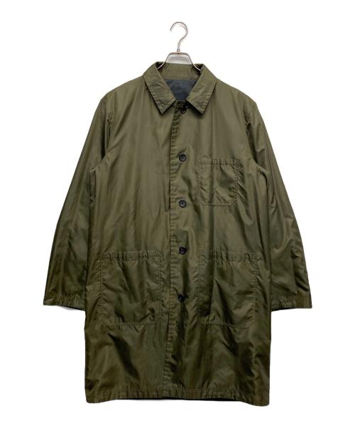 Calvin Klein（カルバンクライン）Calvin Klein (カルバンクライン) ナイロンコート ネイビー サイズ:40の古着・服飾アイテム