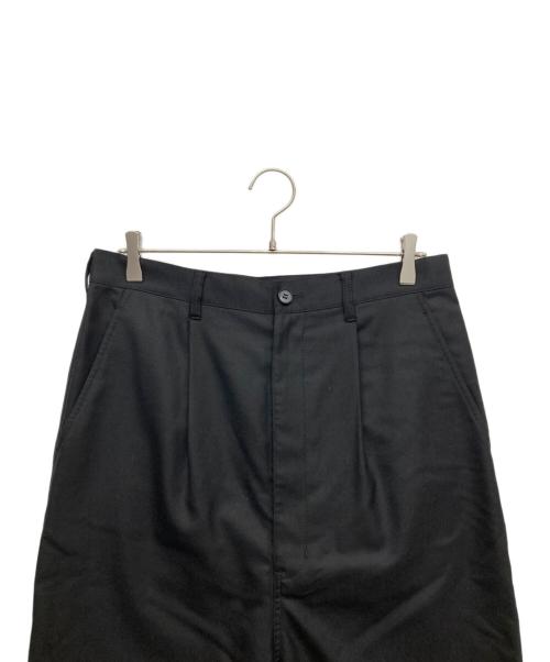 COMME des GARCONS HOMME（コムデギャルソン オム）COMME des GARCONS HOMME (コムデギャルソン オム) ウールギャバ パンツ ブラック サイズ:Ｓの古着・服飾アイテム