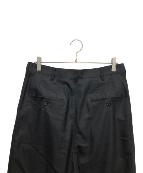 COMME des GARCONS HOMME（コムデギャルソン オム）COMME des GARCONS HOMME (コムデギャルソン オム) ウールギャバ パンツ ブラック サイズ:Ｓの古着・服飾アイテム