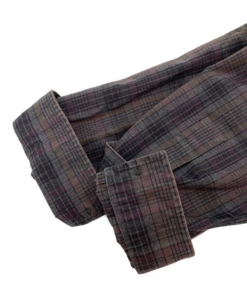 riprap（リップラップ）riprap (リップラップ) SEMI OPEN COLLAR SHIRTS ブラウン サイズ:不明の古着・服飾アイテム