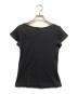 BURBERRY BLUE LABEL (バーバリー ブルー レーベル) ストーンロゴTシャツ ブラック サイズ:38：4000円