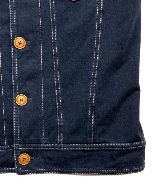 CIRCOLO 1901（チルコロ1901）Circolo 1901 (チルコロ1901) G-タイプ ジャージー ブルゾン インディゴ サイズ:8の古着・服飾アイテム