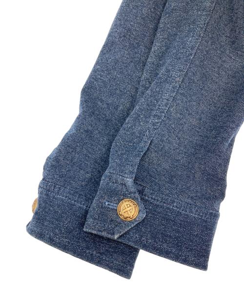 CIRCOLO 1901（チルコロ1901）Circolo 1901 (チルコロ1901) ライナー付きジャケット ブルー サイズ:無しの古着・服飾アイテム