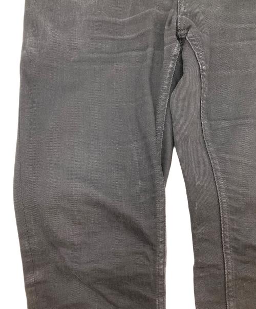 MINEDENIM（マインデニム）MINEDENIM (マインデニム) S.Slim STR 5pocket OWS ブラック サイズ:8の古着・服飾アイテム