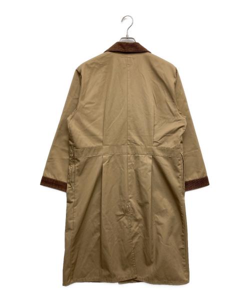 UNIVERSAL OVERALL（ユニバーサルオーバーオール）UNIVERSAL OVERALL (ユニバーサルオーバーオール) ショップコート ブラウン サイズ:Mの古着・服飾アイテム
