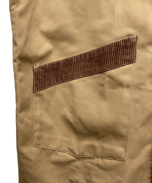 UNIVERSAL OVERALL（ユニバーサルオーバーオール）UNIVERSAL OVERALL (ユニバーサルオーバーオール) ショップコート ブラウン サイズ:Mの古着・服飾アイテム