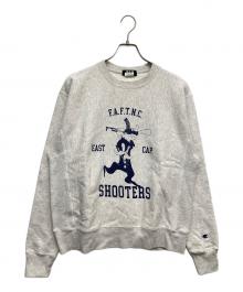 FAF（エフエーエフ）の古着「FAFTNC SHOOTERS CREWNECK」｜グレー