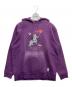 EVISEN（エビセン）の古着「プリントパーカー」｜パープル