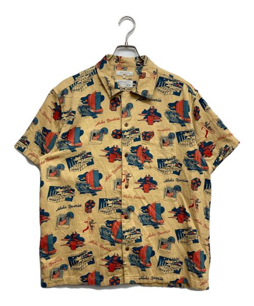 NUDIE JEANS（ヌーディー・ジーンズ）NUDIE JEANS (ヌーディー・ジーンズ) 半袖シャツ ブラウン サイズ:Mの古着・服飾アイテム