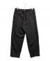 Graphpaper (グラフペーパー) Wooly Cotton Twill Wide Tapered Slacks ブラック サイズ:3：17000円