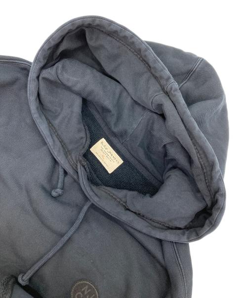 NUDIE JEANS（ヌーディー・ジーンズ）NUDIE JEANS (ヌーディー・ジーンズ) プルオーバーパーカー ブラック サイズ:XLの古着・服飾アイテム