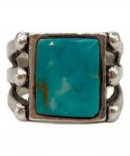 リングリング）の古着「ターコイズリング」｜ブルー