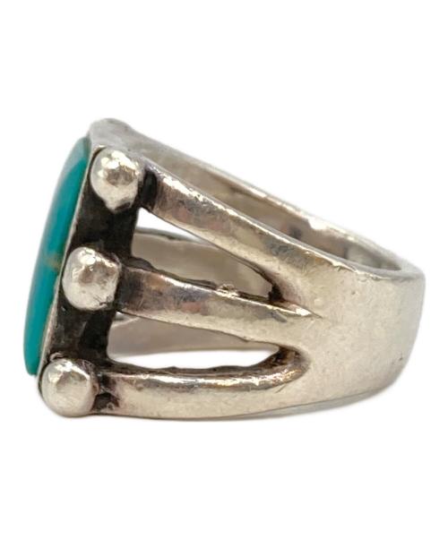 リング（リング）リング (リング) ターコイズリング ブルー サイズ:21号の古着・服飾アイテム