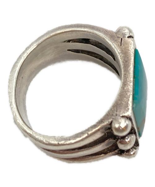 リング（リング）リング (リング) ターコイズリング ブルー サイズ:21号の古着・服飾アイテム