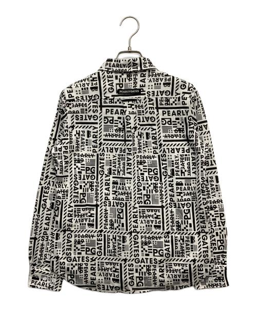 PEARLY GATES（パーリーゲイツ）PEARLY GATES (パーリーゲイツ) ゴルフウェア(トップス) ブラックの古着・服飾アイテム