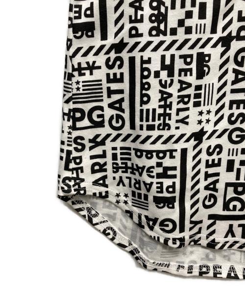 PEARLY GATES（パーリーゲイツ）PEARLY GATES (パーリーゲイツ) ゴルフウェア(トップス) ブラックの古着・服飾アイテム