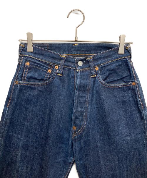 EVISU（エヴィス）EVISU (エヴィス) 2001 2色カモメペイントデニムパンツ インディゴ サイズ:W28の古着・服飾アイテム