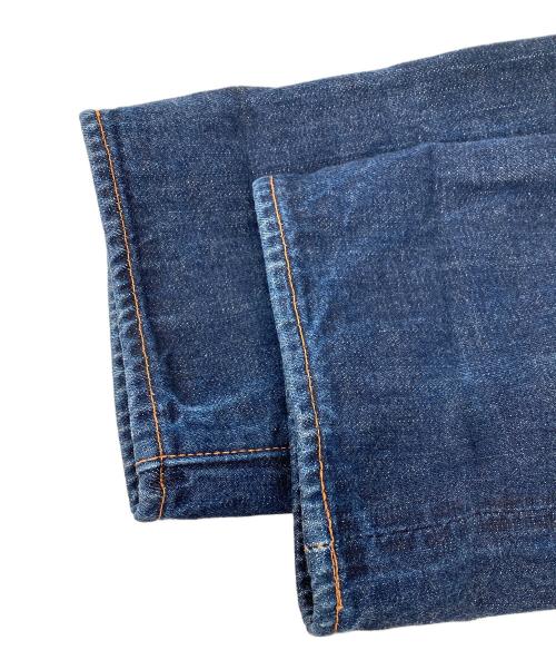 EVISU（エヴィス）EVISU (エヴィス) 2001 2色カモメペイントデニムパンツ インディゴ サイズ:W28の古着・服飾アイテム