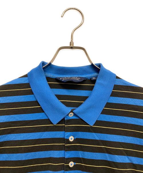 POLO GOLF（ポロ ゴルフ）POLO GOLF (ポロ ゴルフ) ポロシャツ ブルー サイズ:XLの古着・服飾アイテム