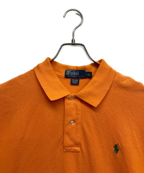 POLO RALPH LAUREN（ポロ・ラルフローレン）POLO RALPH LAUREN (ポロ・ラルフローレン) ポロシャツ オレンジ サイズ:XLの古着・服飾アイテム