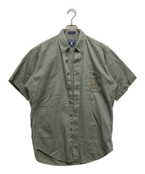CHAPS RALPH LAUREN（チャップス ラルフローレン）CHAPS RALPH LAUREN (チャップス ラルフローレン) 半袖シャツ グリーン サイズ:Mの古着・服飾アイテム