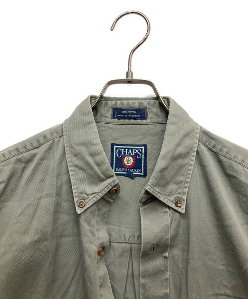 CHAPS RALPH LAUREN（チャップス ラルフローレン）CHAPS RALPH LAUREN (チャップス ラルフローレン) 半袖シャツ グリーン サイズ:Mの古着・服飾アイテム