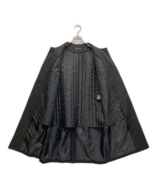 SOIR（ソワール）SOIR (ソワール) ライナー付ノーカラーコート ブラック サイズ:Mの古着・服飾アイテム