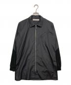 MUZEミューズ）の古着「切替ジャケット」｜ブラック