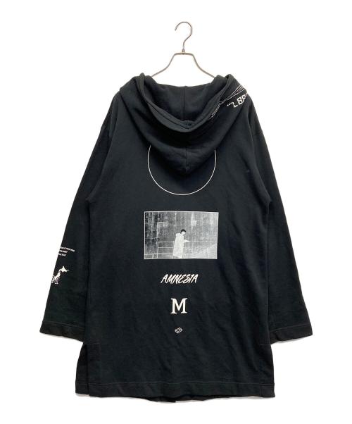 MUZE（ミューズ）MUZE (ミューズ) スウェットロングコート ブラック サイズ:無しの古着・服飾アイテム