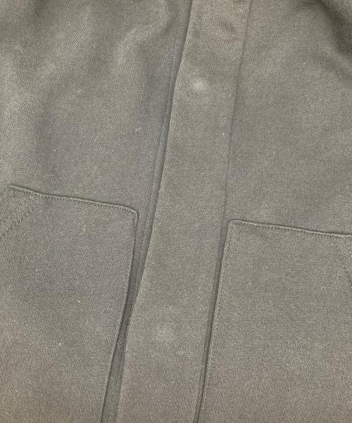 MUZE（ミューズ）MUZE (ミューズ) スウェットロングコート ブラック サイズ:無しの古着・服飾アイテム