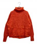 SAYAKA DAVISサヤカ デイヴィス）の古着「タートルネックニット」｜オレンジ