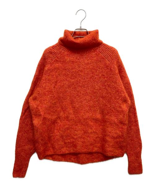 SAYAKA DAVIS（サヤカ デイヴィス）SAYAKA DAVIS (サヤカ デイヴィス) タートルネックニット オレンジ サイズ:Sの古着・服飾アイテム
