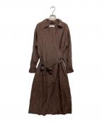 SAYAKA DAVISサヤカ デイヴィス）の古着「ガウンワンピース」｜ブラウン
