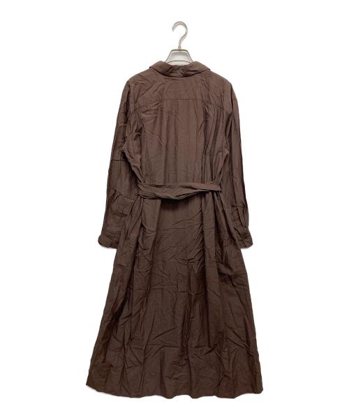 SAYAKA DAVIS（サヤカ デイヴィス）SAYAKA DAVIS (サヤカ デイヴィス) ガウンワンピース ブラウン サイズ:2の古着・服飾アイテム