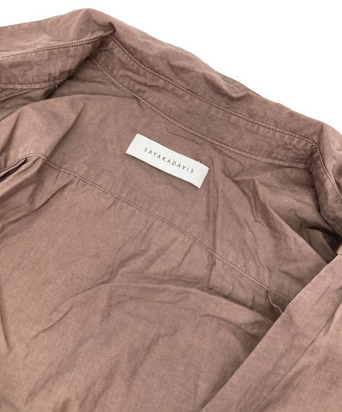 SAYAKA DAVIS（サヤカ デイヴィス）SAYAKA DAVIS (サヤカ デイヴィス) ガウンワンピース ブラウン サイズ:2の古着・服飾アイテム