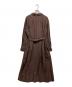 SAYAKA DAVIS (サヤカ デイヴィス) ガウンワンピース ブラウン サイズ:2：6000円